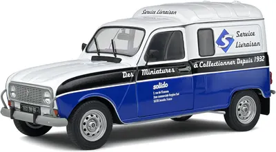 Model de colecție SOLIDO Modern: Mașini - Renault R4F4 - Solido 90th Anniversary Edition