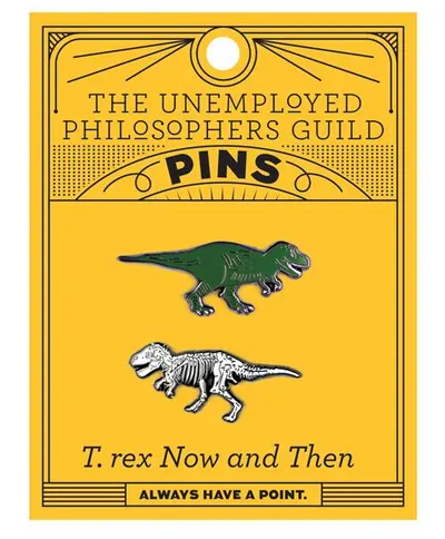 Set insigne - T. Rex and Fossil