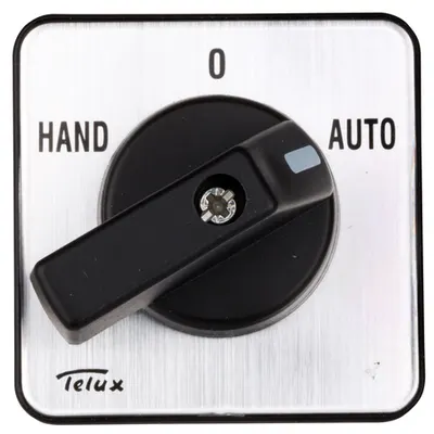 Comutator HAND-0-AUTO, 2p 20A