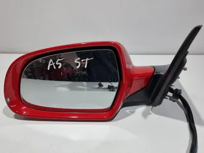 Oglinda stanga culoare rosu - ly3j 8T8857409J Audi A5 (2007-2011) [8T3]