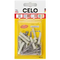 CELO Blister Plug cu hex-head wood surub FX 10 SKS