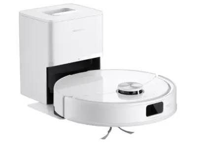 Aspirator robot Roborock Q10 VF+ Q10VFP02-00, Aspirare uscata si cu mop, 10000 Pa, Recipient praf 0.5l, Rezervor apa 0.2l, Autonomie 150 minute, Navigare LiDAR (Alb)