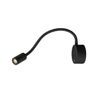 Corp iluminat de perete, aplica, DIO FLEX PLATE display lumini, LED-negru interior montat pe suprafata de perete lumina, negru, 2700K,