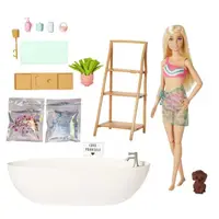 Papusa cu cada si accesorii Barbie Welness Confetti