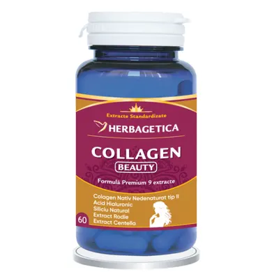 Collagen Beauty, Herbagetica | 60 capsule