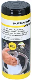 Șervețele umede pentru mașină Dunlop - Universale, 40 bucăți