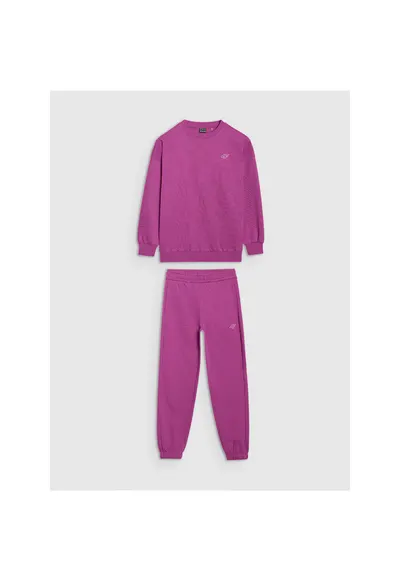 Set Trening Unisex Junior - Bumbac Confortabil - Roz Inchis - Sportstyle casual