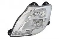Far stanga (H1 LED PY21W, manual, insertii crom, Semnalizator transparent) DAF CF, XF dupa 2012
