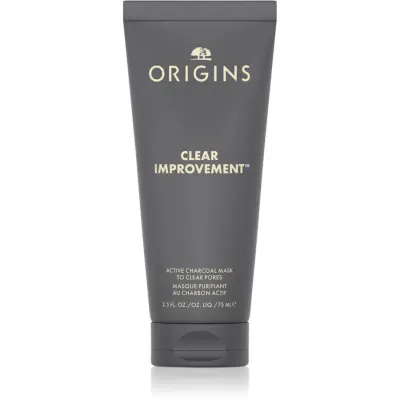 Origins Clear Improvement® Active Charcoal Mask To Clear Pores Masca de curățare cu cărbune 75 ml