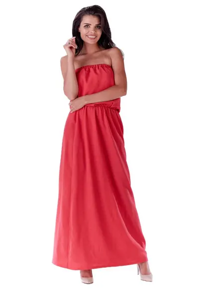 Rochie maxi dama - Elizabeth - roz