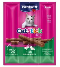 Vitakraft Baton Pisica Mini Iepure/Rata 3 Buc