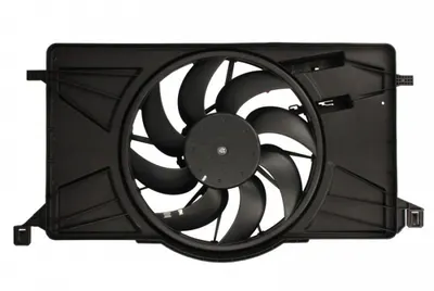 Ventilator radiator (cu carcasa) potrivit FORD C-MAX II, FOCUS III, FOCUS III HATCHBACK, GRAND C-MAX 1.6-2.0 07.10-02.20