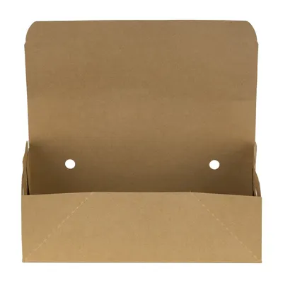 Cutii Biodegradabile de Carton, Kraft, 235x125x70 mm, 300 buc