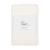 Cearceaf pentru copii crem din bumbac organic pentru pătuț cu elastic 60x120 cm Off-White – Cam Cam Copenhagen