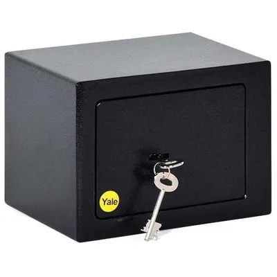 Seif Yale standard rezidential mini YSV/170 Se livreaza cu 2 chei se blocheaza la introducerea consecutiva a 3 coduri personale