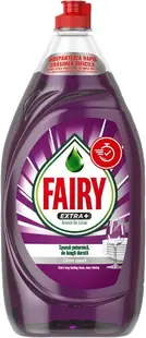 Detergent pentru vase Fairy - Extra Plus, liliac, 900 ml