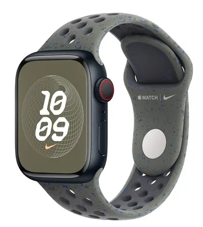 Curea pentru Apple - Nike Sport Band, Apple Watch, 40 mm, S/M, Cargo Khaki