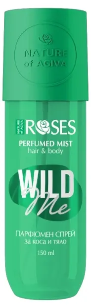 Nature of Agiva Roses Parfum spray pentru păr și corp Wild Me, 150 ml