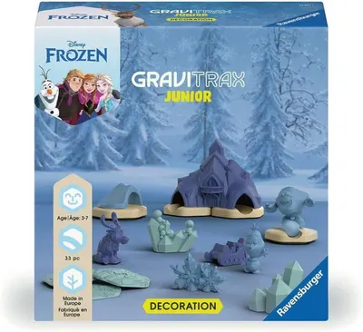 Supliment de joc logic Ravensburger GraviTrax Junior Frozen