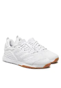 Pantofi sport dama - Dropset 3 - alb - material plastic