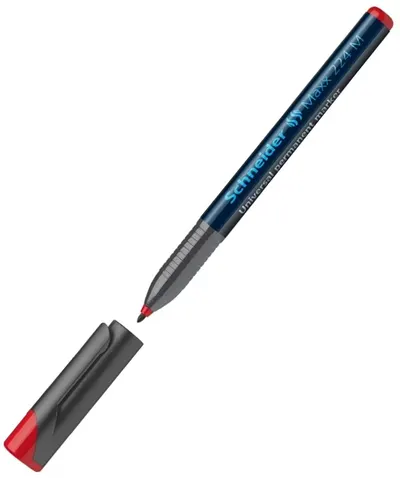 Marker permanent Schneider Maxx 224 M - 1,0 mm, roșu