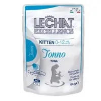 Hrana Umeda Pentru Pisici, LeChat Excellence Kitten Junior, Cu Ton, 100g 100g