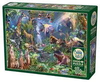 Puzzle Cobble Hill din 1000 piese - În junglă