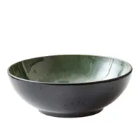 Bol verde/negru din gresie ø 30 cm Gastro Green/Black – Bitz