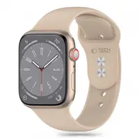 Curea Tech-Protect Silicone pentru Apple Watch 41mm / 40mm / 38mm Series, Bej