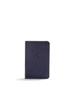 KJV Compact Bible, Navy Leathertouch, Value Edition