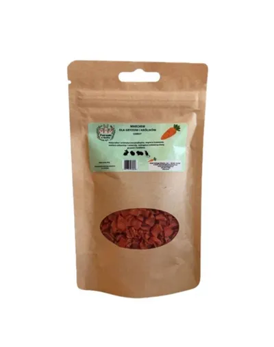KUCHNIA SZEFA Gustare pentru rozătoare și iepuri cu morcov 50 g