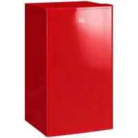 Frigider independent sub masa de 91 litri HOMCOM cu cutie de racire, usa reversibila, termostat reglabil, lat de 47,5 cm, Alb | Aosom Romania