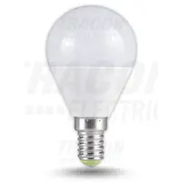 Sursa de lumina LED, formasferica LMG457W 230 V, 50 Hz, E14, 7 W, 500 lm, 2700 K, EEI=A+