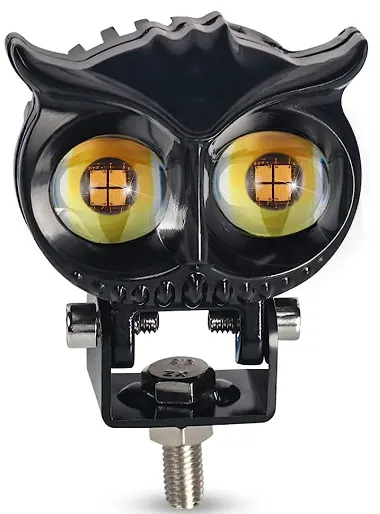 Proiector LED auto cu 2 FAZE putere 30W 6000K model bufnita