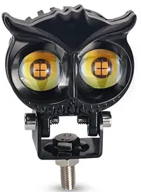 Proiector LED auto cu 2 FAZE putere 30W 6000K model bufnita