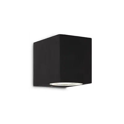 Aplica de exterior Up Mica, 1 bec, dulie G9, L:65 mm, H:80 mm, Negru