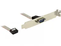 Bracket serial DB9 1 port 1:1, Delock 89108