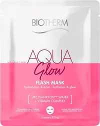 Biotherm Mască facială pe foaie Aqua Glow, 31 g