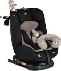 Scaun auto Moni - i-Maxx, i-Size, IsoFix, 40-150 cm, Bej Răcoritor