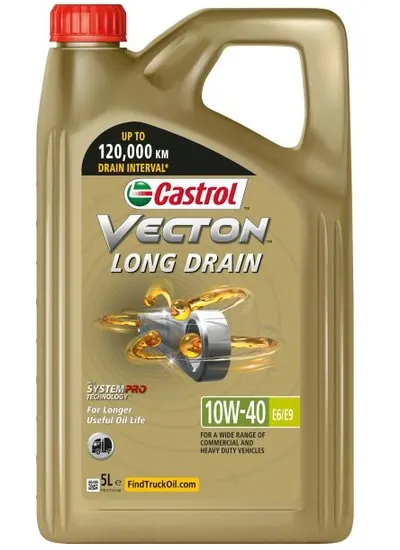 Ulei motor CASTROL VECTON Long Drain 10W40 E6 E9 15B34D 5L 5L