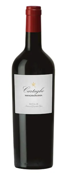 Vin Rosu Cartago Nero D'Avola Mandrarossa DOC 0.75l