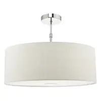 Corp de iluminat suspendat Ronda Easy Fit Porcelain White And Diffuser 60cm
