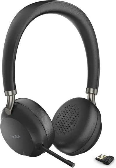 Căști wireless cu microfon Yealink - BH72, negru