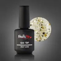 Top Coat NAILSUP Egg Shiny Gold 13g