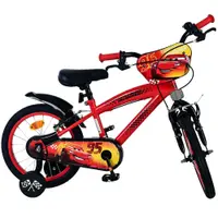 Bicicletă pentru copii cu roți ajutătoare E&L cycles - Disney Cars, 16''