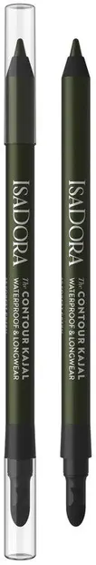 IsaDora Creion de ochi rezistent la apă The Contour Kajal, 65 Forest Green, 1.2 g