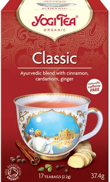 Ceai clasic din plante, 17 pliculețe, Yogi Tea