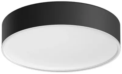 Plafon LED Philips - Hue Enrave, S, IP20, 9.6W, dimmer, negru