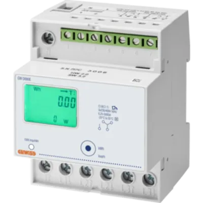 Contor energie - THREE PHASE DIGITAL - MID - IP20 - DIRECT 80 A - 4 module