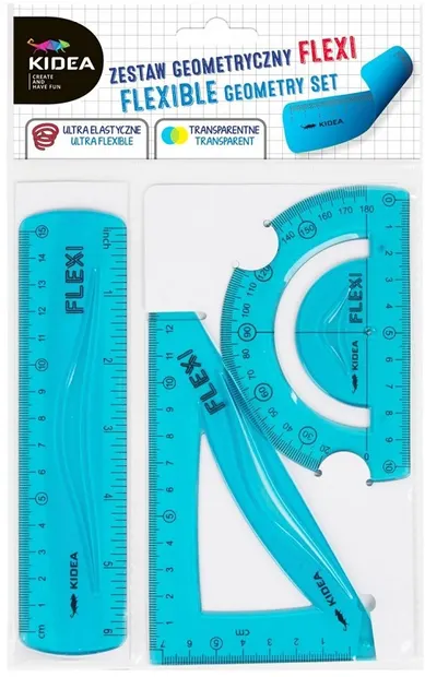 Set de desen Kidea - Flexi, 3 piese, asortiment